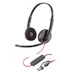 HP Poly Blackwire 3220 - Blackwire 3200 Series - headset - på