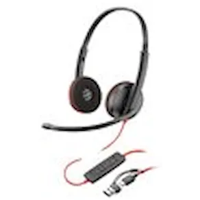 HP Poly Blackwire 3220 - Blackwire 3200 Series - headset - på
