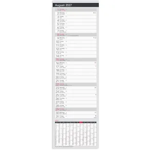 Stor Bordskalender Elegant 2027