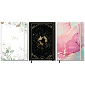 Notizbuch TRENDSTUFF Classic A5+, liniert, sortiert