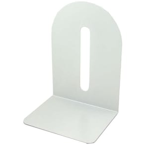 Bogstøtte BNT hvid karton, 2 stk