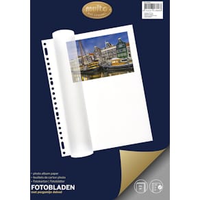Fotoalbumbladen Multo, ft A4, 23-gaats, pak van 20 vel
