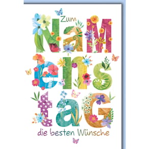 Namenstagskarte