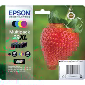 Inktcartridge Epson 29XL, 450-470 pagina's, OEM C13T29964012, 4-k