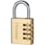 Hangslot Master Lock De Raat 604EURD, combinatieslot, goud