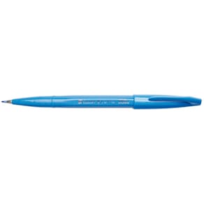 Pinselstift Pentel Sign Pen Brush SES15, hellblau