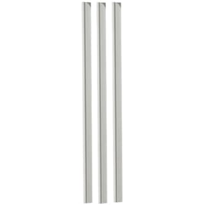 Klemmschiene Durable, 100 St, 3 mm, transparent