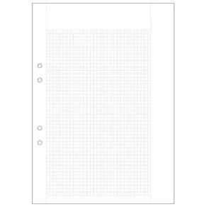 Provskrivpapper A4, rutat, 500/fp