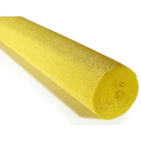 Kräppapper kraftigt 180gr Gul