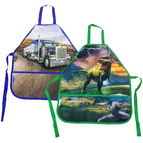 Malschürze DONAU, Kinder, Jungen, 2 Motive, 54x46 cm