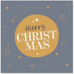 Zelltuchserviette FÜR DICH Schöne Weihnachten