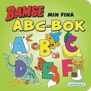 Bok BAMSE min fina ABC-bok