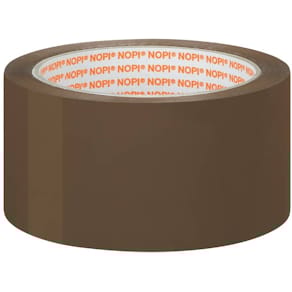 Packband Nopi Pack Universal, 50 mm x 66 m, braun