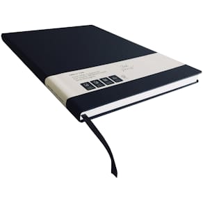 Notebook Creartive grey A4 linjerad 120gsm