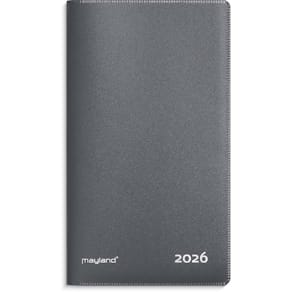 Kalender Mayland INDEX 2026, grå, FSC Mix Credit