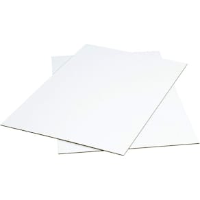 Bølgepapark, 718 x 1018 mm, 1-lags B-flute, 3.000 mm, FEFCO