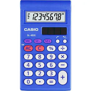 Grundskoleräknare CASIO SL-450S