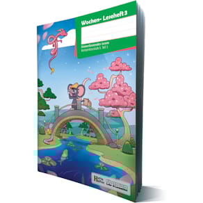 Leseheft HEFTE HELFEN Wochen-Leseheft 3, Kompetenzstufe 3, A4, 48