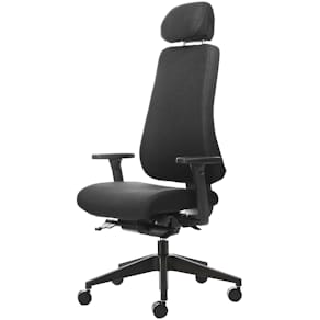 Kontorstol Canadian Ergo 04, sort