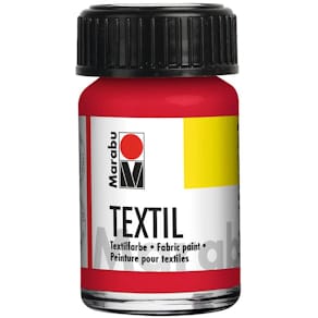 Textilfarbe Marabu, kirschrot, 15 ml