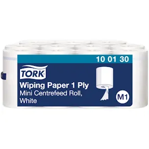Torkrulle TORK Mini Advanced M1, centermatad, 1-lag, Ø14cm, 120m