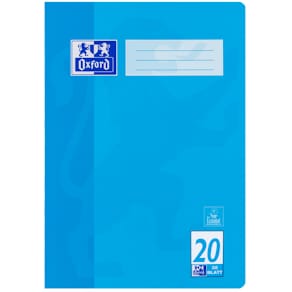 Schulheft Oxford Optik Paper, A4, 32 Blatt, Lineatur 20, bunt