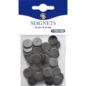 Magneter för pyssel 15mm Ø, 36/FP