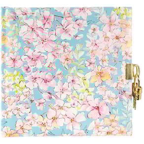 Tagebuch TURNOWSKY Forever Spring, mit Schloss, 96 Seiten, bunt