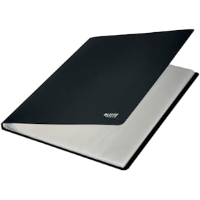 Displaybog recycle PP 40 lommer sort