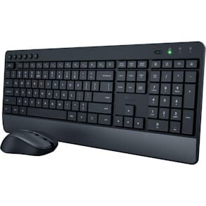 Deskset Trust Trezo draadloos, gerecycled kunststof, azerty