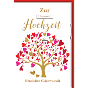 Hochzeitstagskarte Drehzahl