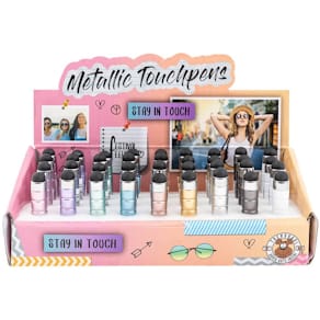 Eingabestift TRENDHAUS Festival, metallic, 9-fach sortiert