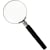 Leesloep Westcott, diameter 60 mm, vergroot tot 5x, zwart