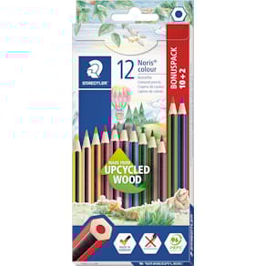 Kleurpotloden Staedtler Noris colour, blister 10+2 gratis