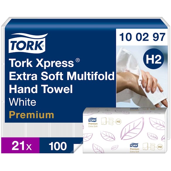 Tørkeark TORK Prem M eks.myk 2L H2(2100)