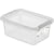 Opbergdoos DONAU Home, 4,5 liter, transparant