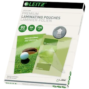 Laminat Leitz A4, 80mic, 100/fp