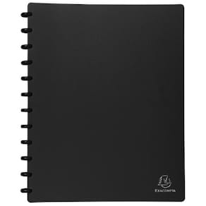Presentasjonsmappe EXACOMPTA 30l sort