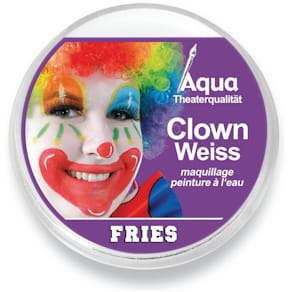 Theaterschminke FRIES Aqua, weiß