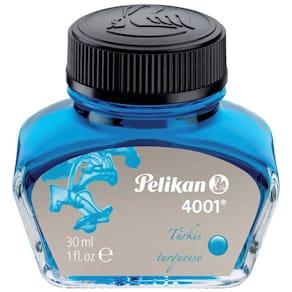 Tinte Pelikan 4001, 30 ml, türkis