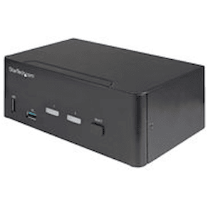 StarTech.com 2-ports HDMI KVM-switch för dubbla skärmar - 4K