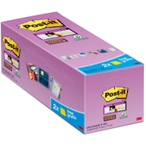 Post-it SS-Notes 76x76 V-pack gul (16)