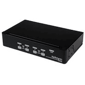 StarTech.com 4-Port USB KVM Swith with OSD - TAA Compliant - 1U