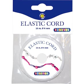 Smyckestråd elastisk 0,6mm 25m