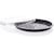Plastbakke Færch rund Ø320 mm, PET sort, 25 mm, 1-rums, 120 stk