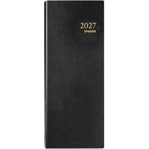 Agenda Brepols Saturnus Lima, zwart, 2026