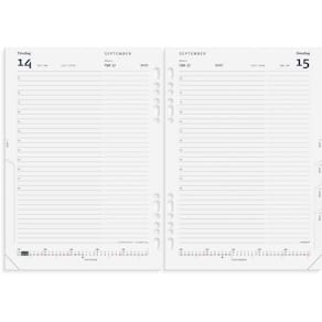 Refill Mayland System 151x215 mm 2027, flerfarvet, FSC Mix