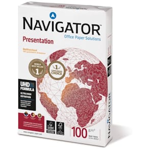 Kopierpapier Navigator A5, 100 g/m², 500 Blatt, weiß