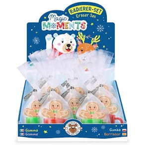 Radierer TRENDHAUS Magic Moments Lebkuchenmann, sortiert