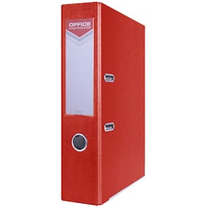 Ordner Office Products, voor A4, rug 7,5 cm, rood